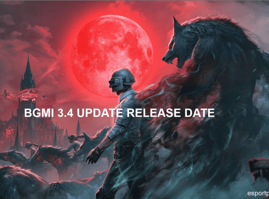 BGMI 3.4 Update Release Date: Vampire Mode & New Features