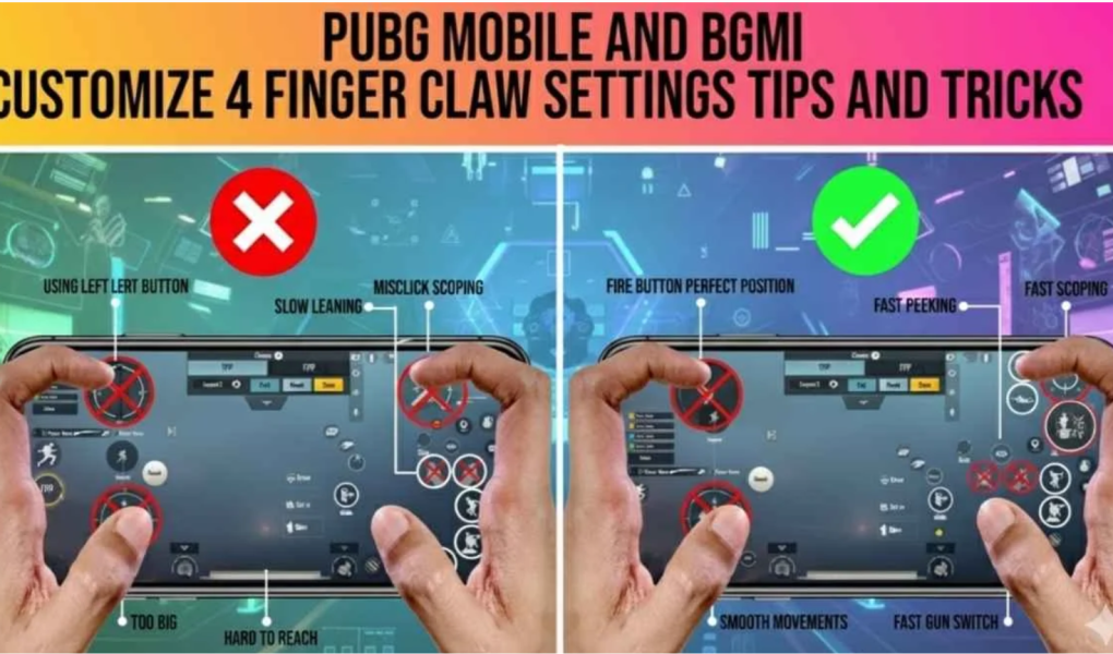 BGMI 4-Finger Claw Setup 2026: Best Layout Codes