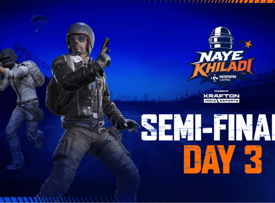 BGMI Naye Khiladi Semi Finals Day 3 overall standings