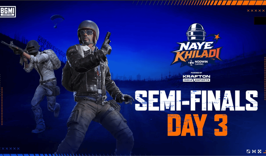 BGMI Naye Khiladi Semi Finals Day 3 Overall Standings & Results