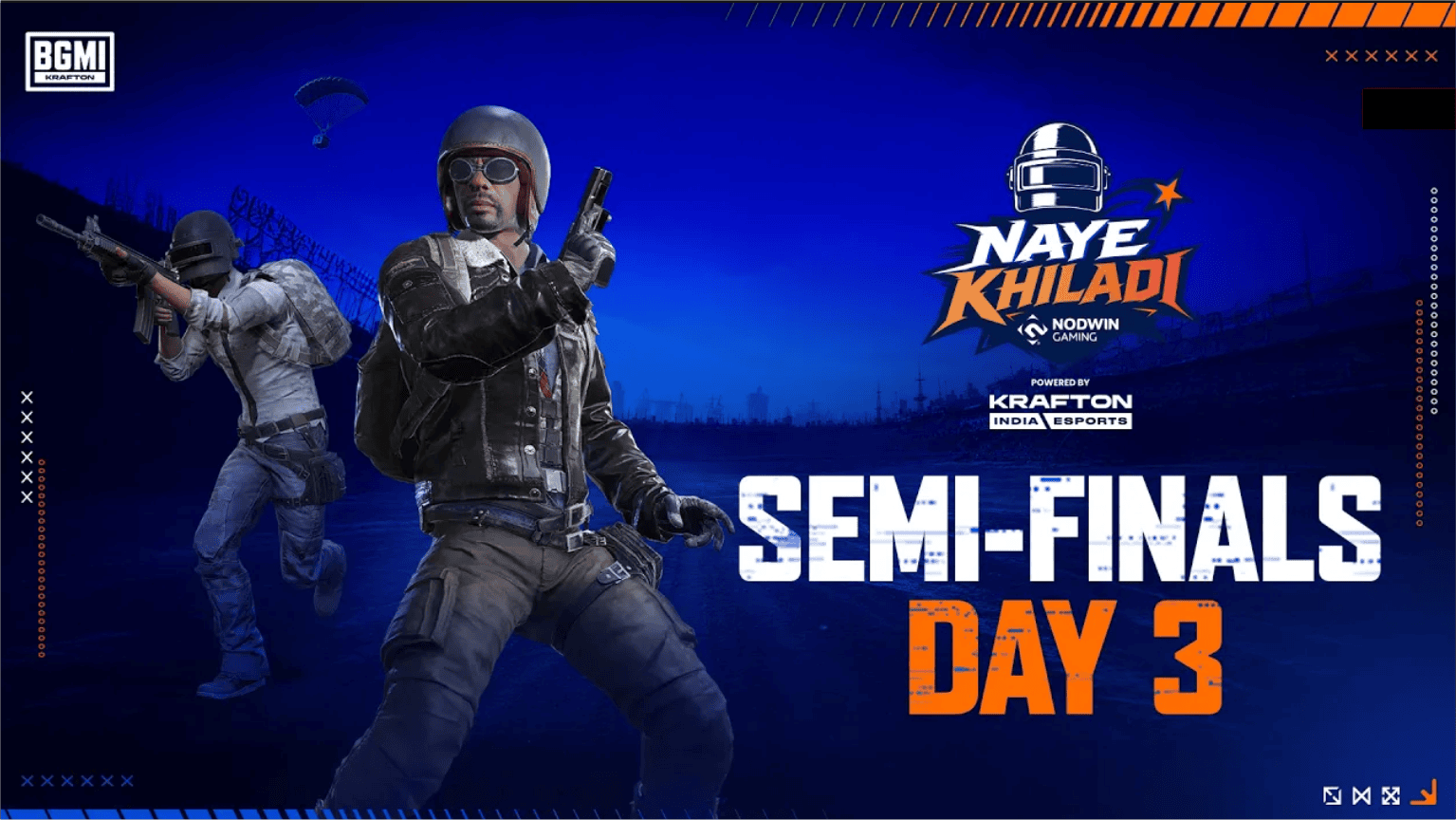 BGMI Naye Khiladi Semi Finals Day 3 Overall Standings & Results