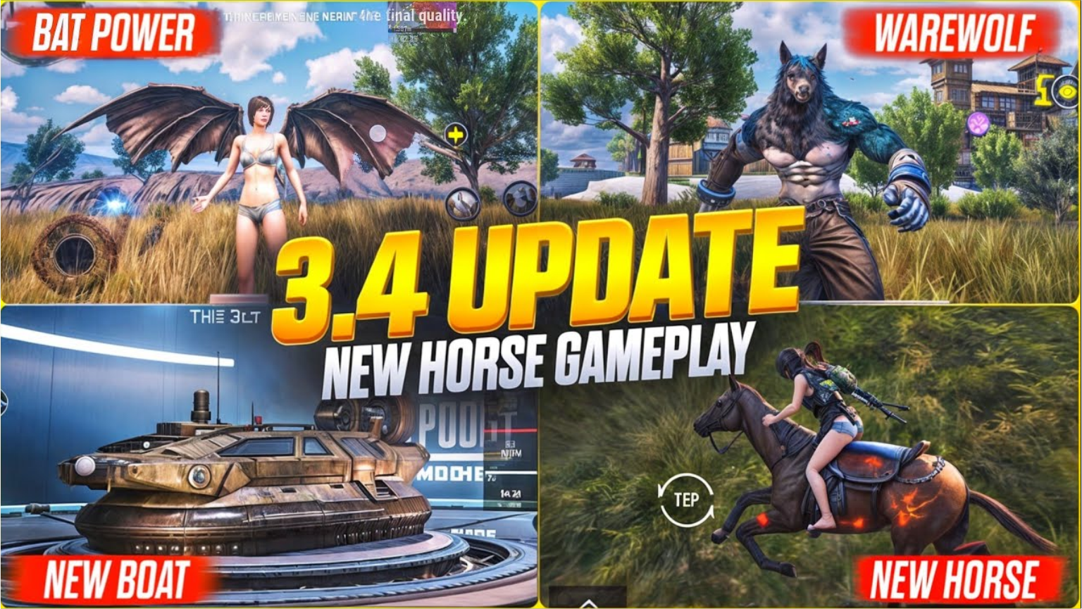 BGMI Update 3.4 Leaks & Active Redeem Codes (August)