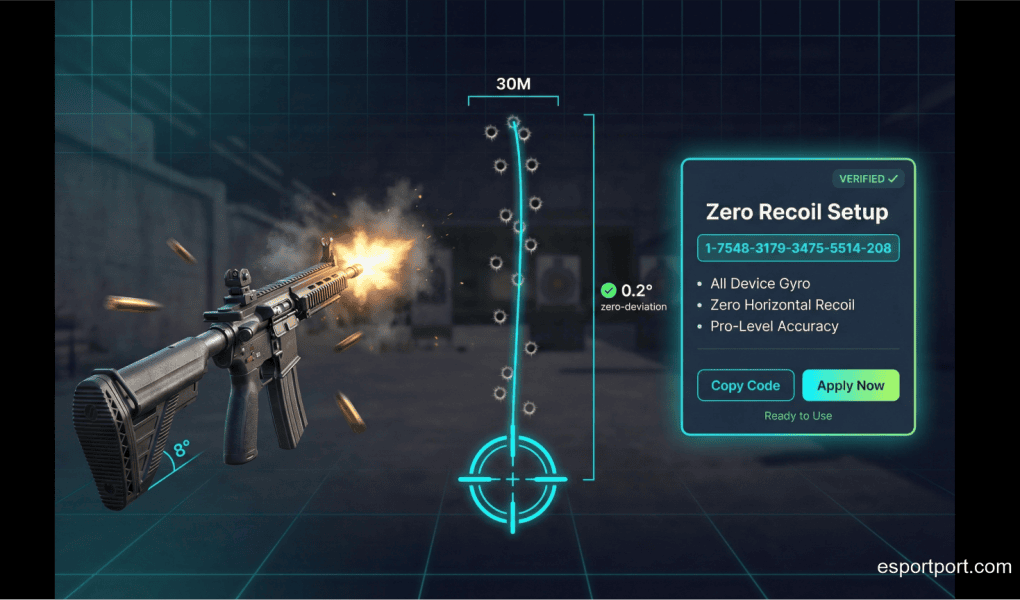 BGMI Zero Recoil Sensitivity 2026: Massive Game Enhancer Tips