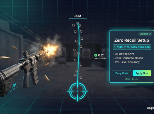 BGMI Zero Recoil Sensitivity 2026: Massive Game Enhancer Tips