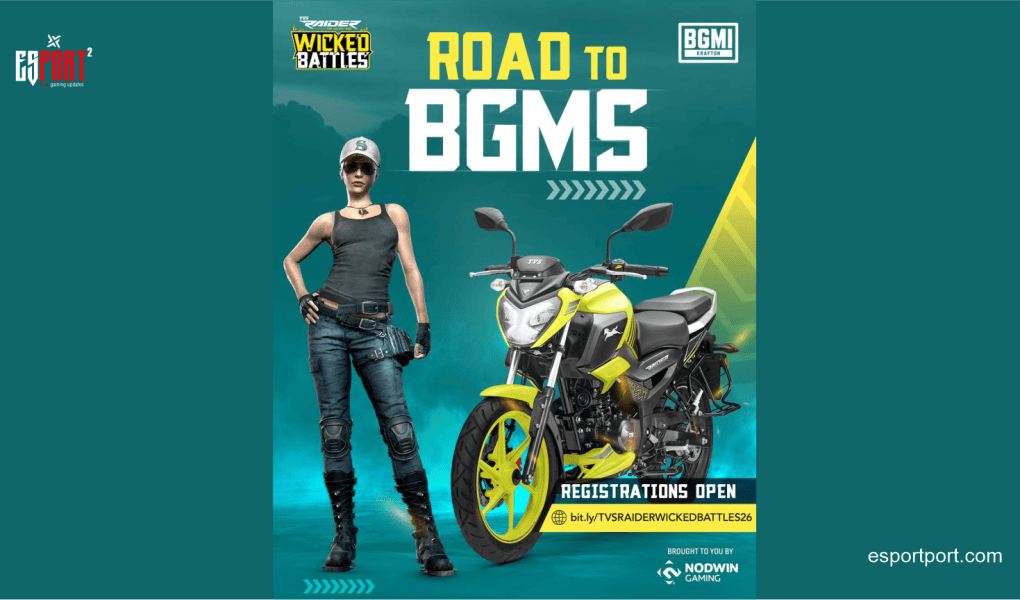 BGMS Season 5 Registrations: Join the TVS Raider Wicked Battle