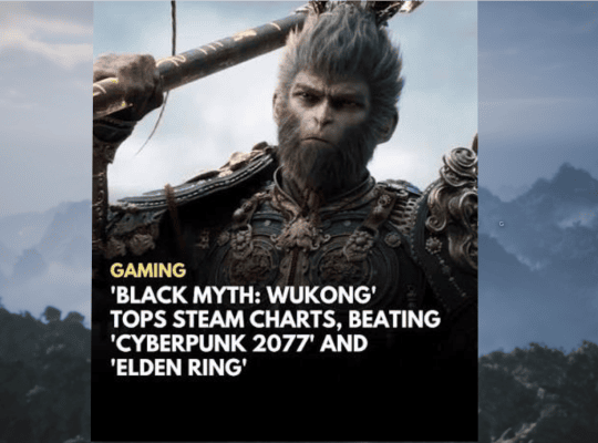 Black Myth: Wukong Shatters Steam Records, Beats CS2