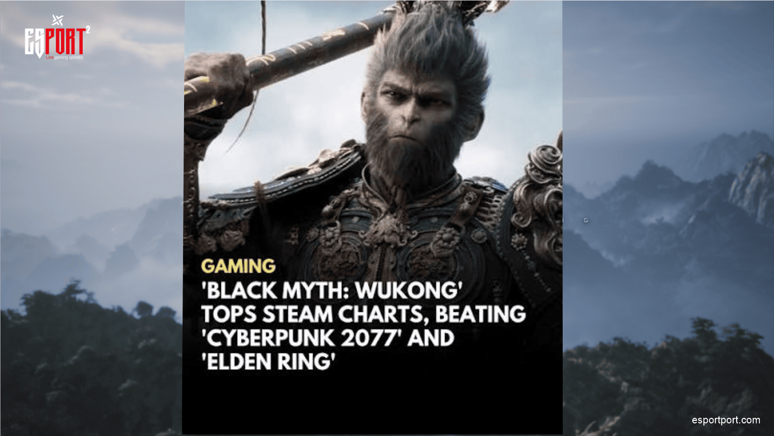 Black Myth: Wukong Shatters Steam Records, Beats CS2