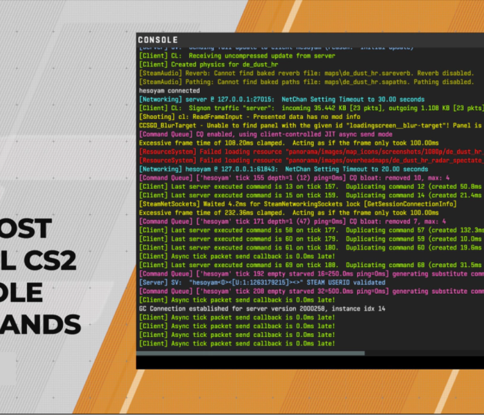 Rank Up Faster: CS2 Best Console Commands & FPS Guide