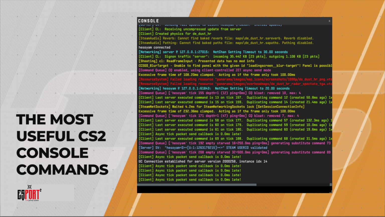 Rank Up Faster: CS2 Best Console Commands & FPS Guide