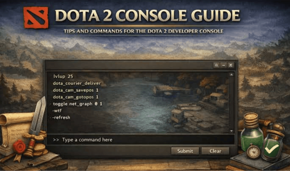 Dota 2 Top 5 Secret Console Commands & Pro Settings