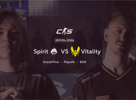 EWC 2026 Final Week: CS2 Vitality vs Spirit & Schedule Today