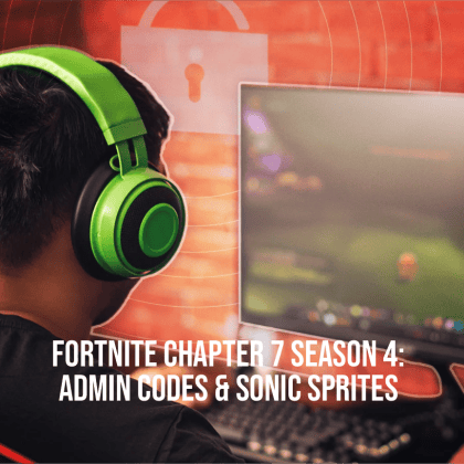 Fortnite Chapter 7 Season 4: Admin Codes & Sonic Sprites