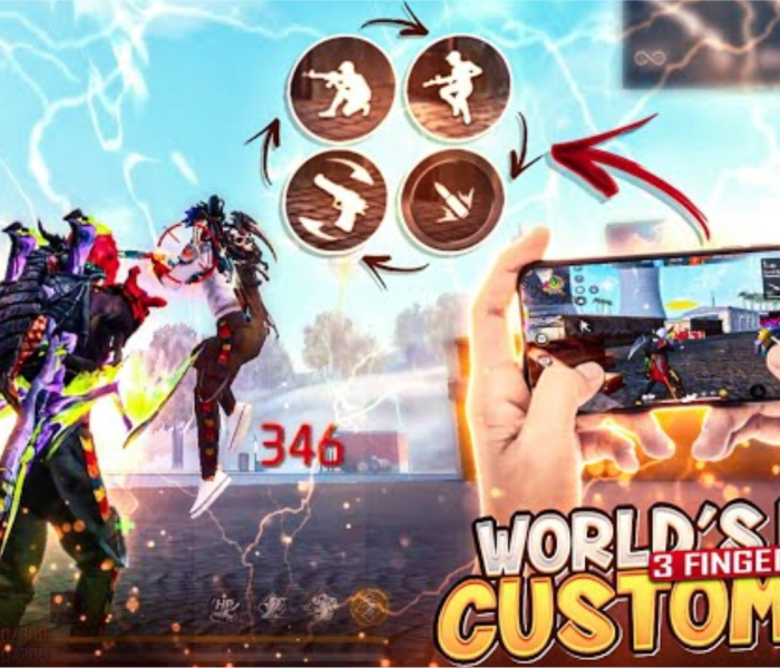 Free Fire MAX 3 Finger Custom HUD 2026: Pro Settings