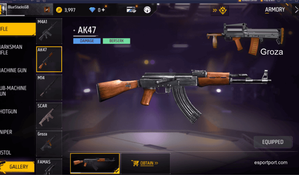 Free Fire MAX Meta Analysis: Mathematical Weapon Tier List