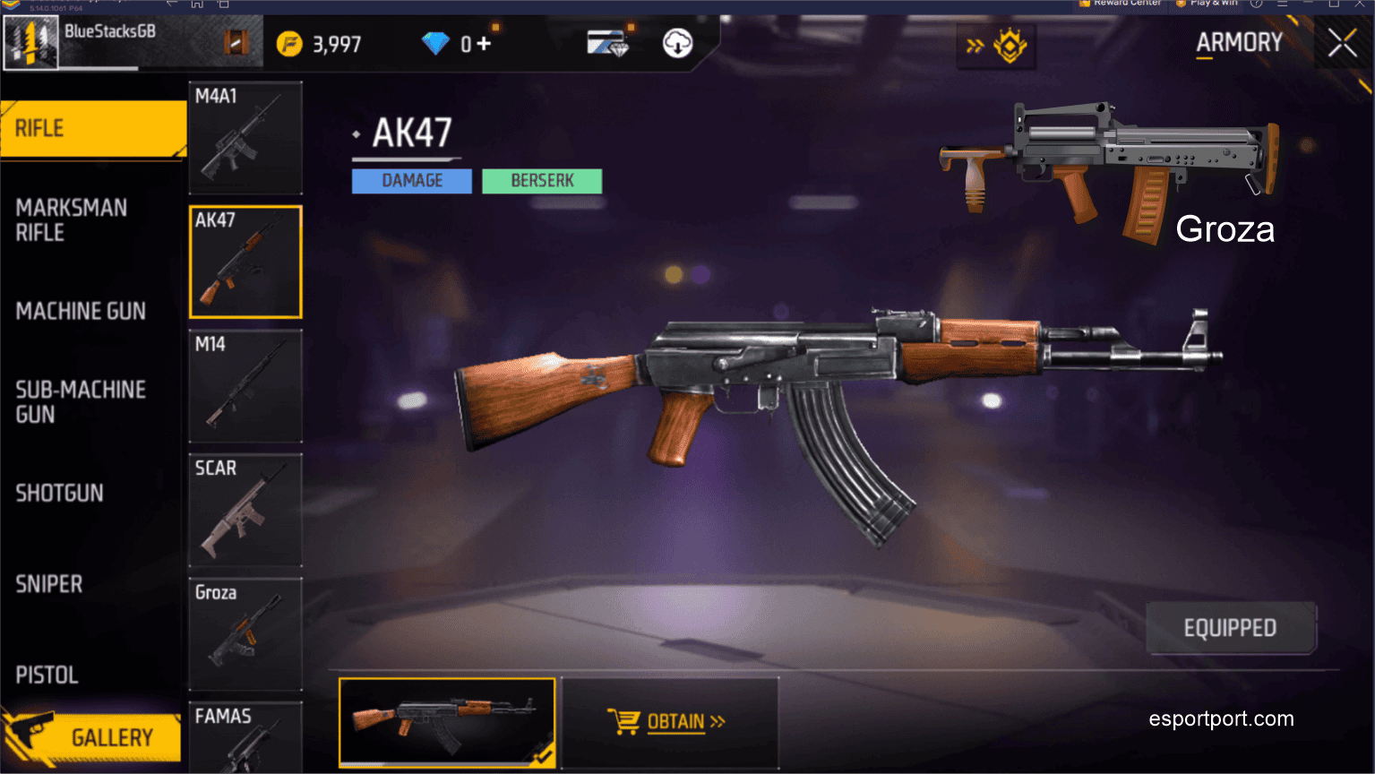 Free Fire MAX Meta Analysis: Mathematical Weapon Tier List