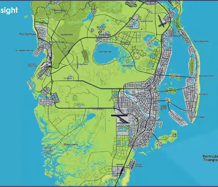 GTA 6 Leaked Map Size vs GTA 5: Is Vice City Smaller?
