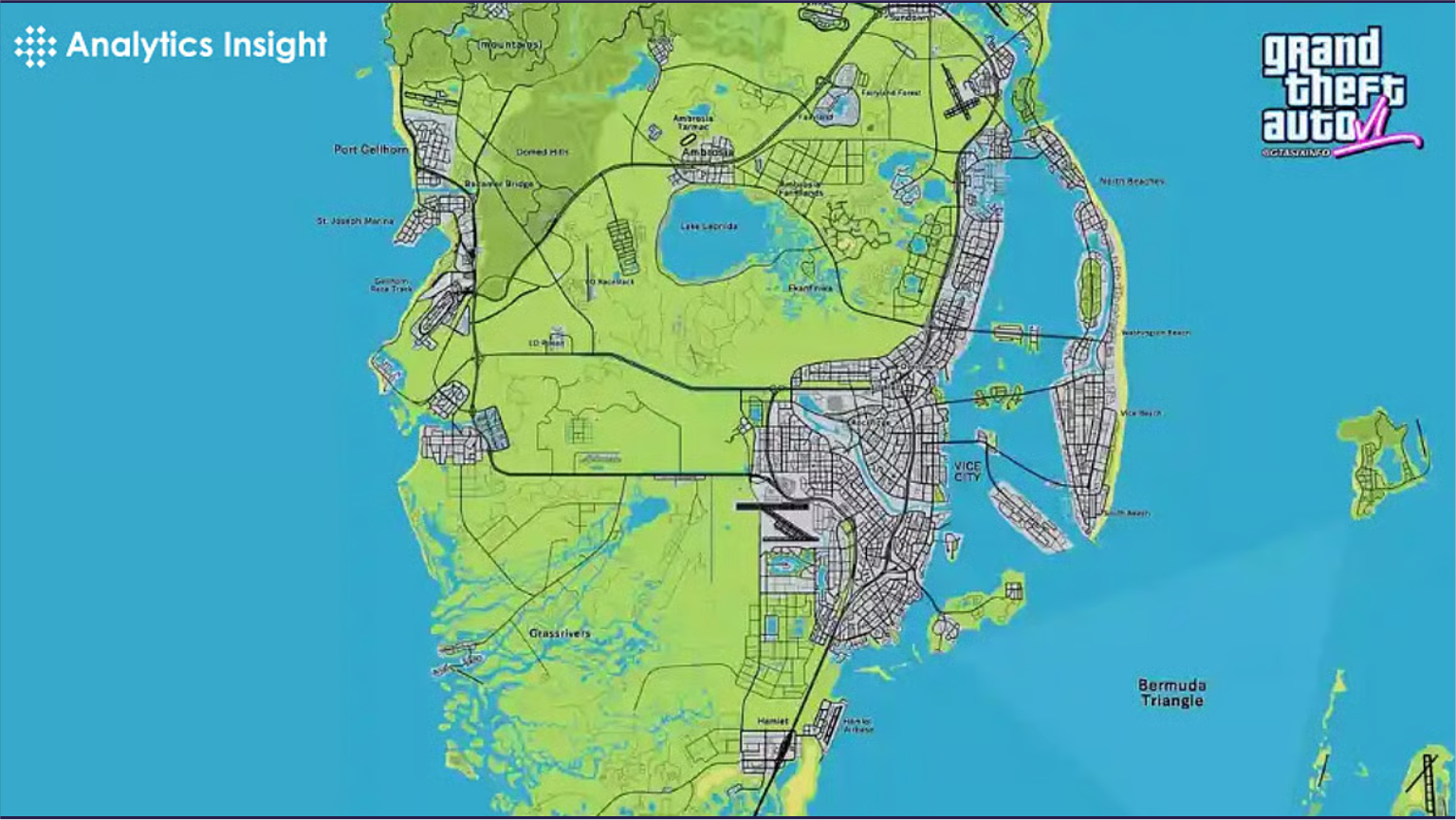 GTA 6 Leaked Map Size vs GTA 5: Is Vice City Smaller?