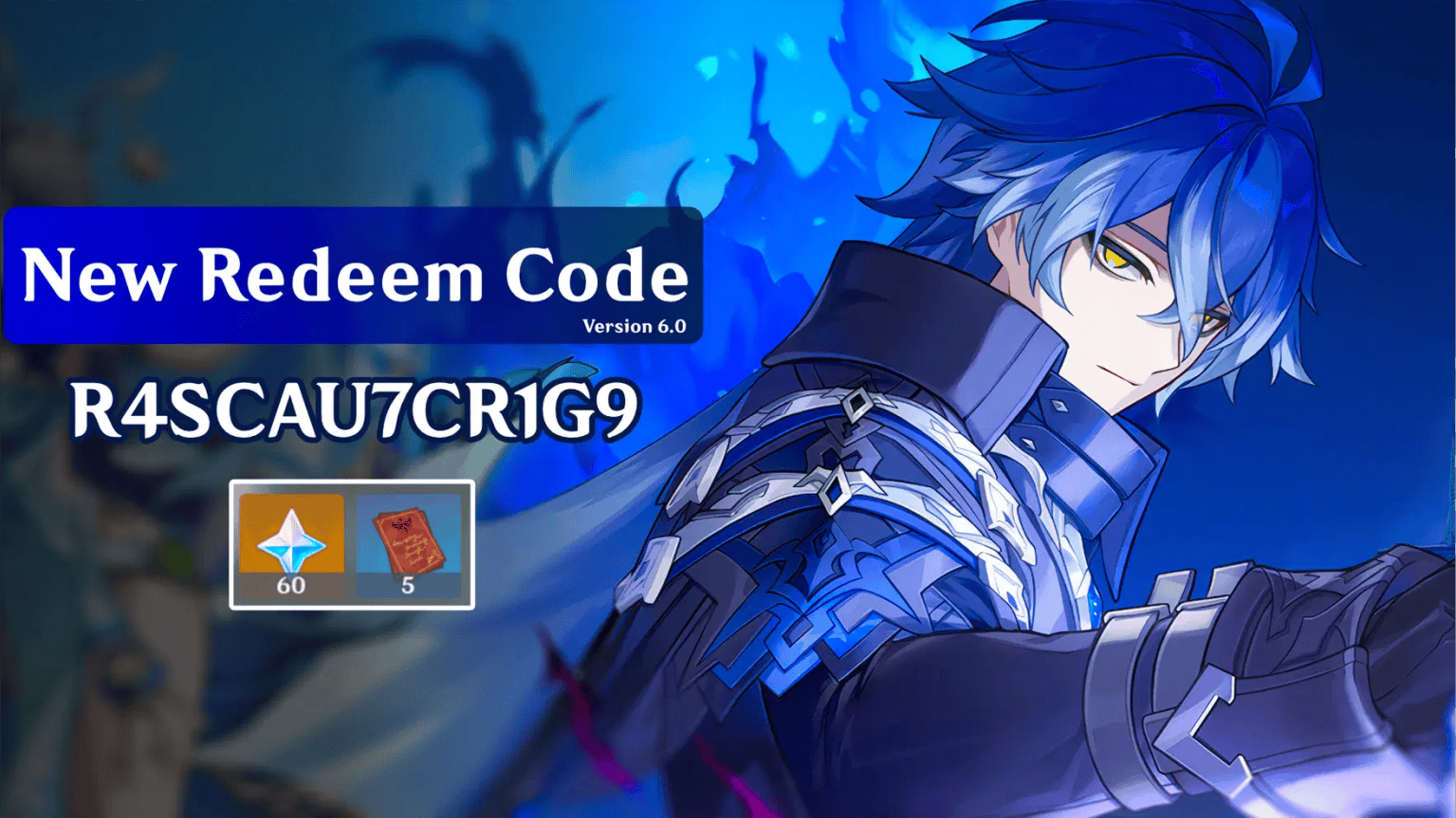 Genshin Impact 6.0 Natlan Promo Codes: 300 Free Primogems