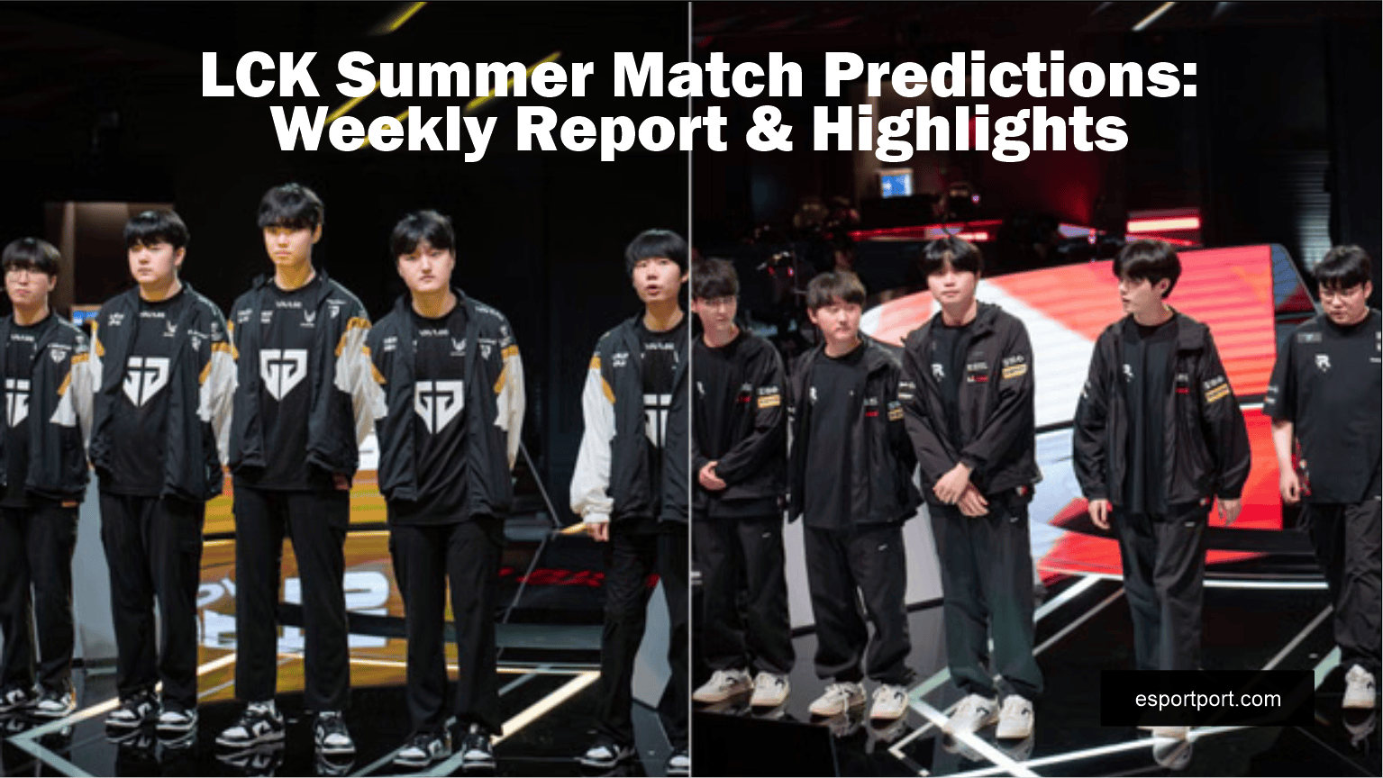 LCK Summer Match Predictions: Weekly Report & Highlights