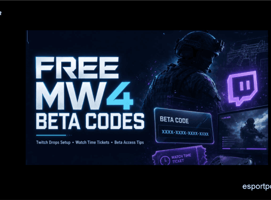 How to Get MW4 Beta Free Codes: Twitch Drops & Giveaways