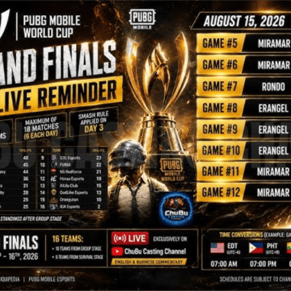 PMWC 2026 Grand Finals Live: GodLike vs Orangutan