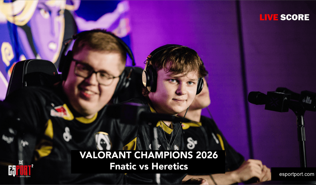 Valorant Champions 2026 Live Score: Fnatic vs Heretics