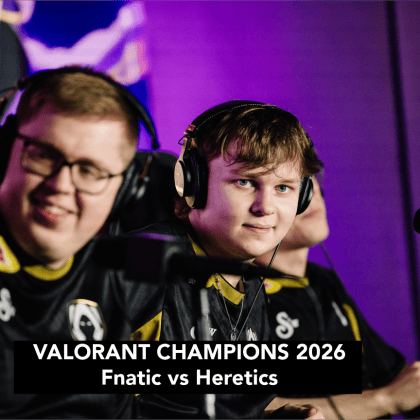 Valorant Champions 2026 Live Score: Fnatic vs Heretics