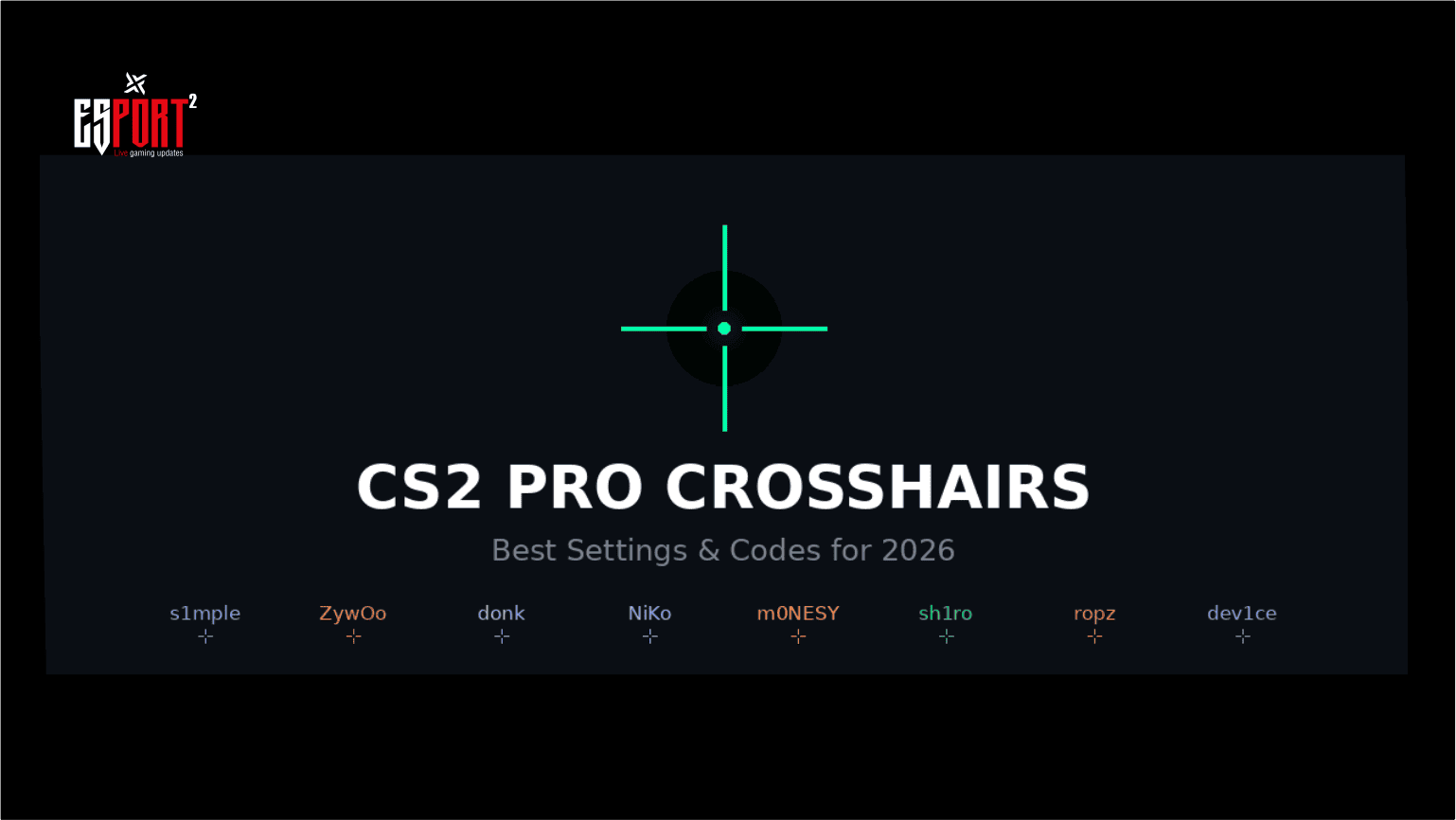 Top 5 Best Valorant Crosshair Codes for Headshots (2026)