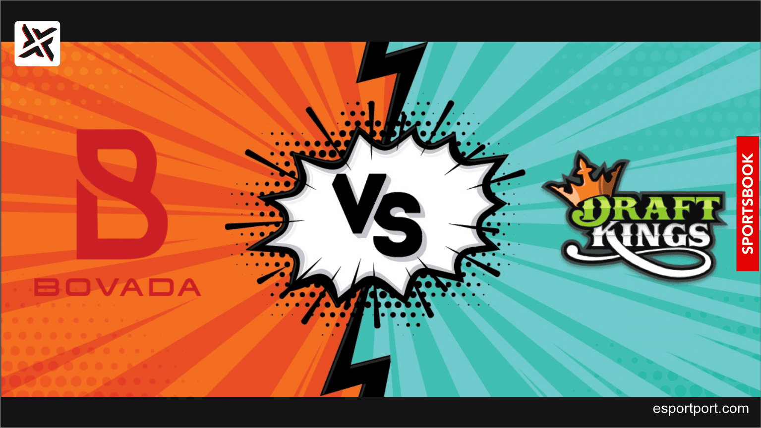 DraftKings vs Bovada: Best US Sportsbooks for Esports Review