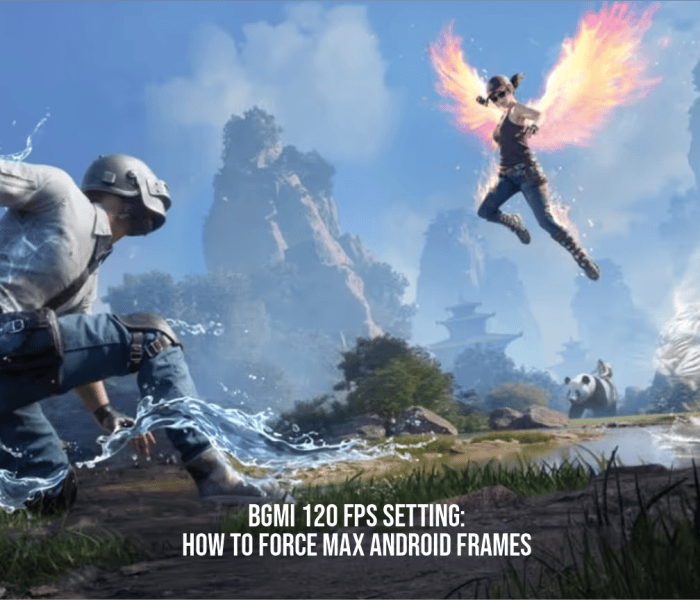 BGMI 120 FPS Setting: How to Force Max Android Frames