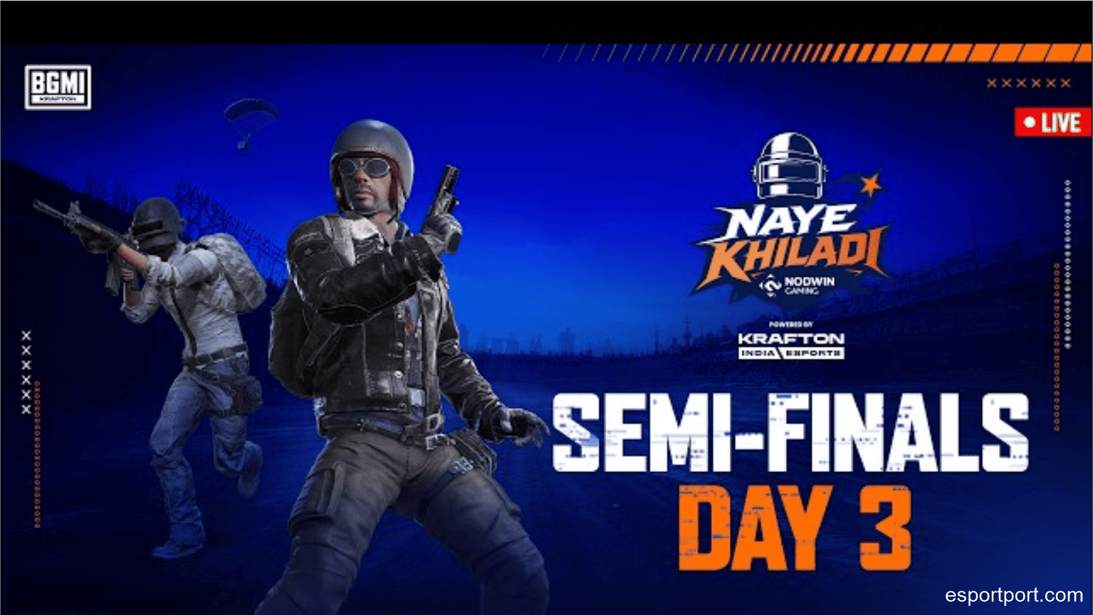 BGMI Naye Khiladi Semi Finals Day 3: Overall Standings