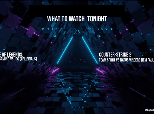 Esports to Watch Tonight: BLG vs JDG & Spirit vs NaVi Previews