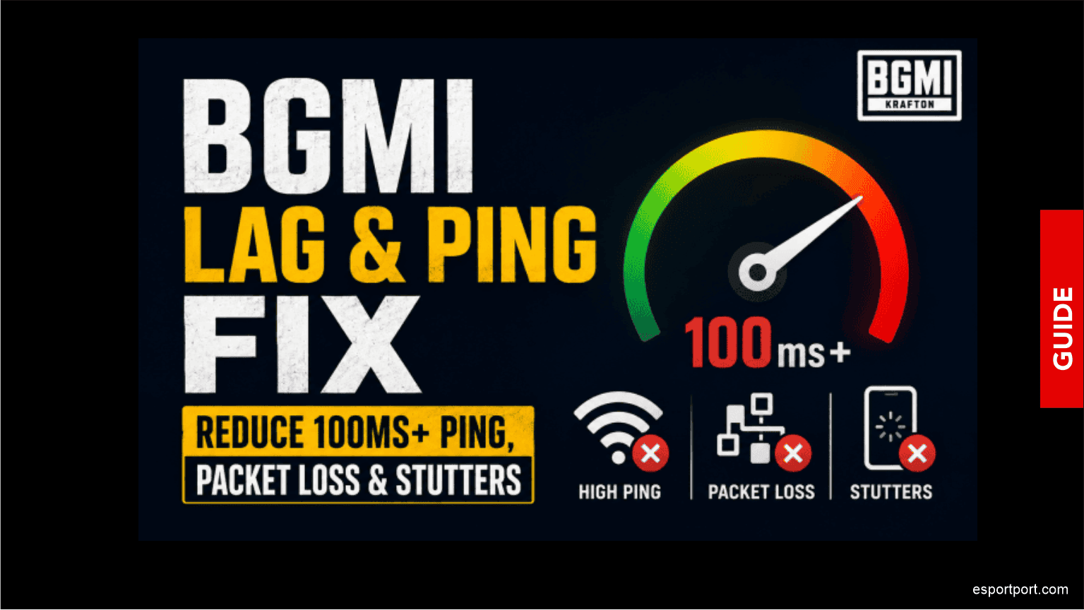 How to Fix BGMI Lag & High Ping in 2026: Complete Guide