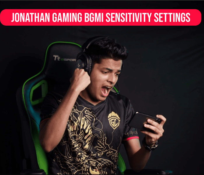 Jonathan Gaming BGMI Sensitivity Settings & Controls (2026)
