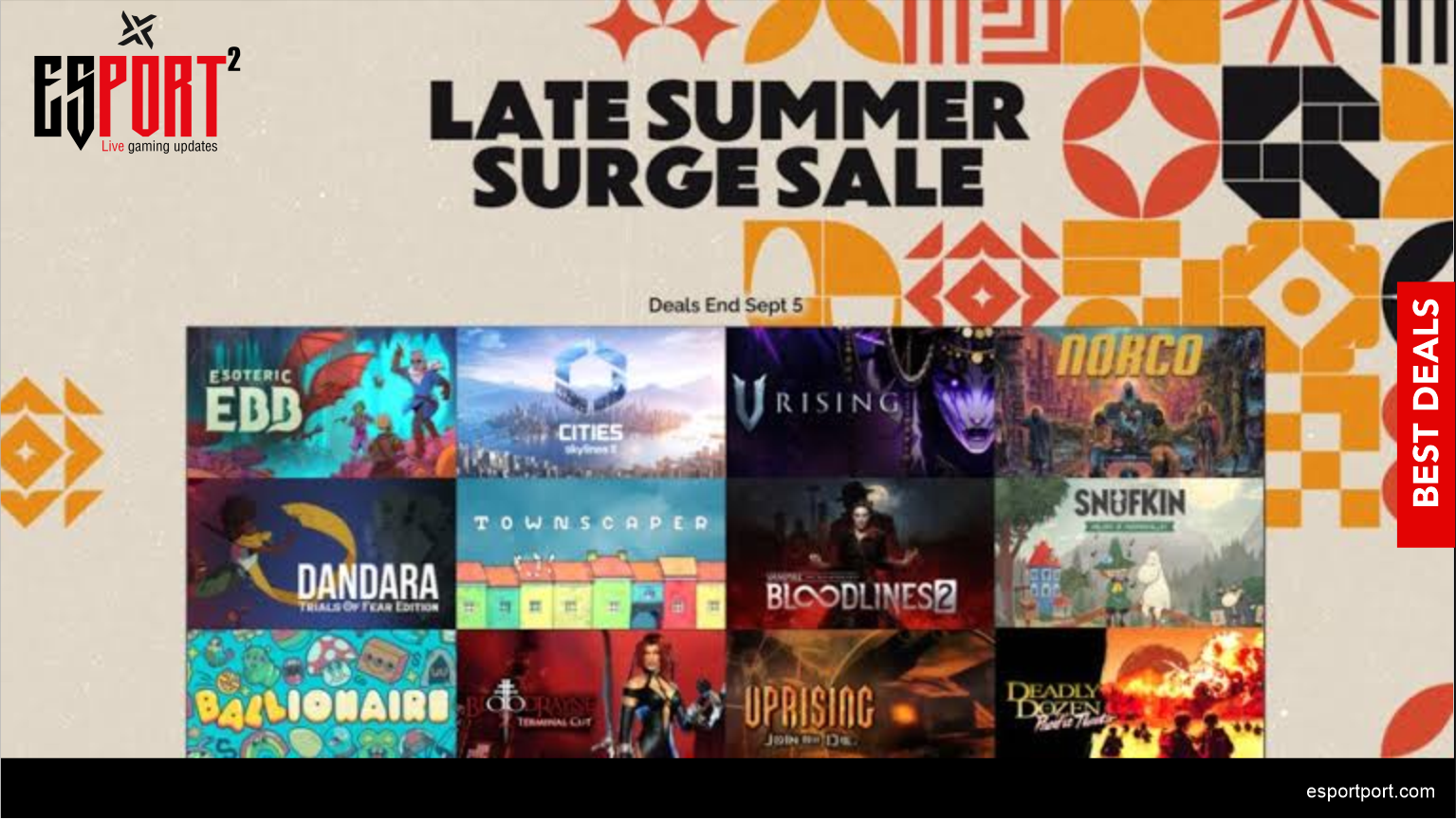 Late Summer Surge Gaming Deals: Top PC Discounts on GMG