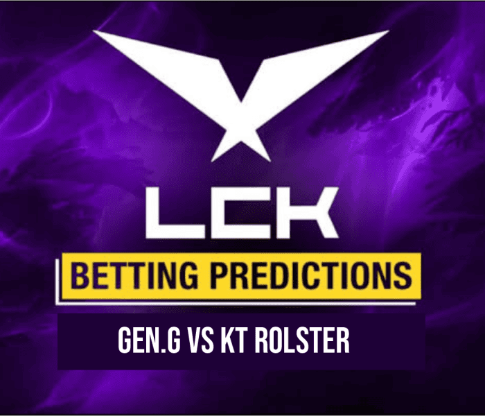 Top 3 League of Legends LCK Bets for Sept 1: T1 vs Gen.G