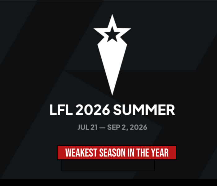 LFL Summer 2026 Live Scores: LoL Playoff Bracket
