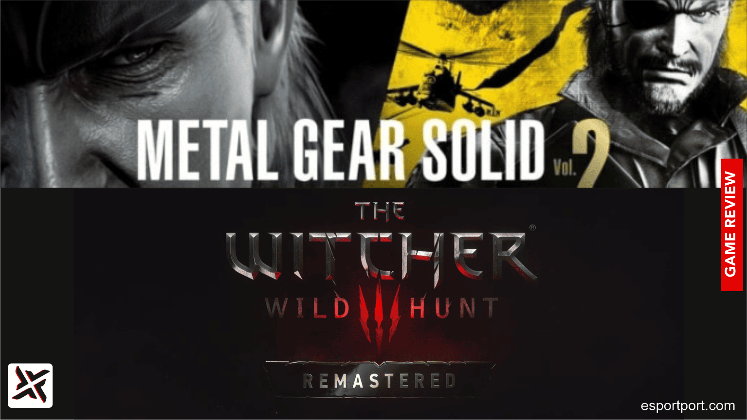 mgs master collection vol 2 vs witcher 3 remastered