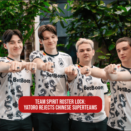 Team Spirit Roster Lock: Yatoro Rejects Chinese Superteams