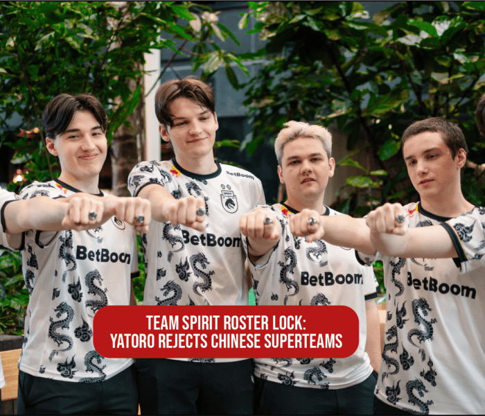 Team Spirit Roster Lock: Yatoro Rejects Chinese Superteams