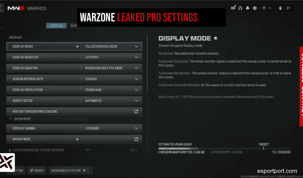 Warzone Leaked Pro Settings: The Zero-Recoil Aim Assist Glitc
