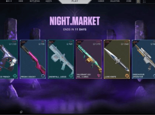 when is the next night market valorant