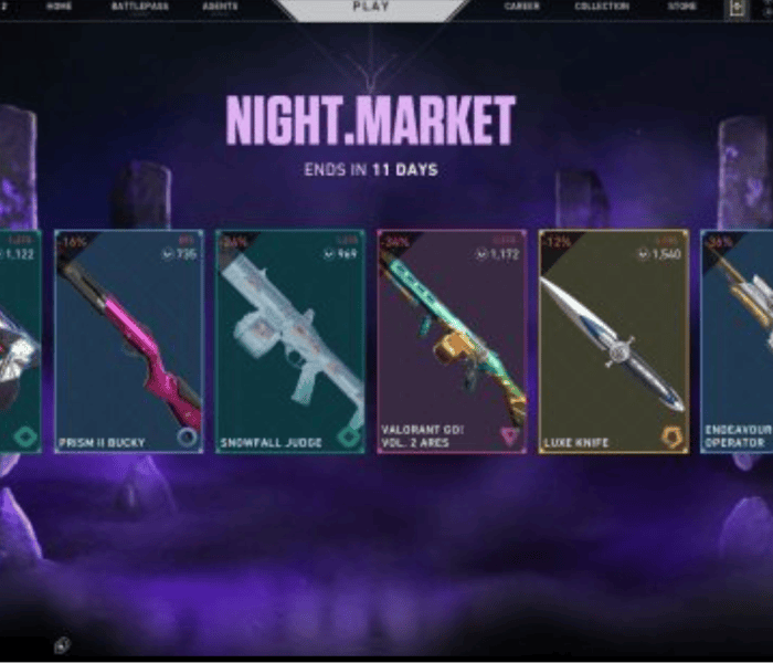 when is the next night market valorant