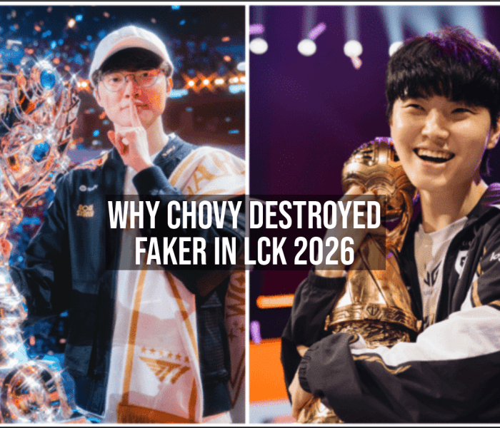 Why Chovy Destroyed Faker in 2026: T1's Total Collapse