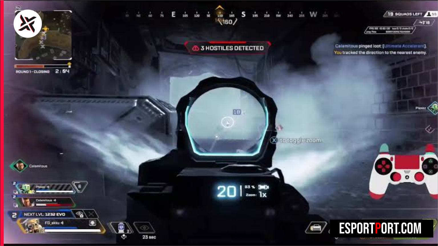 Apex Legends ALC settings and 4-3 Linear controller sensitivity values for zero recoil tracking 2026