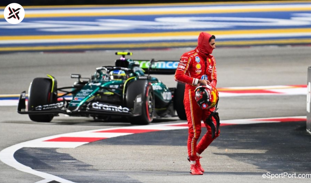 Carlos Sainz Singapore Crash: Q3 Fallout | EsportPort