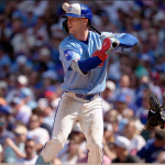 Chicago Cubs vs Atlanta Braves box score, Pete Crow-Armstrong home run Braves, David Peterson pitching line, NL Wild Card standings 2026