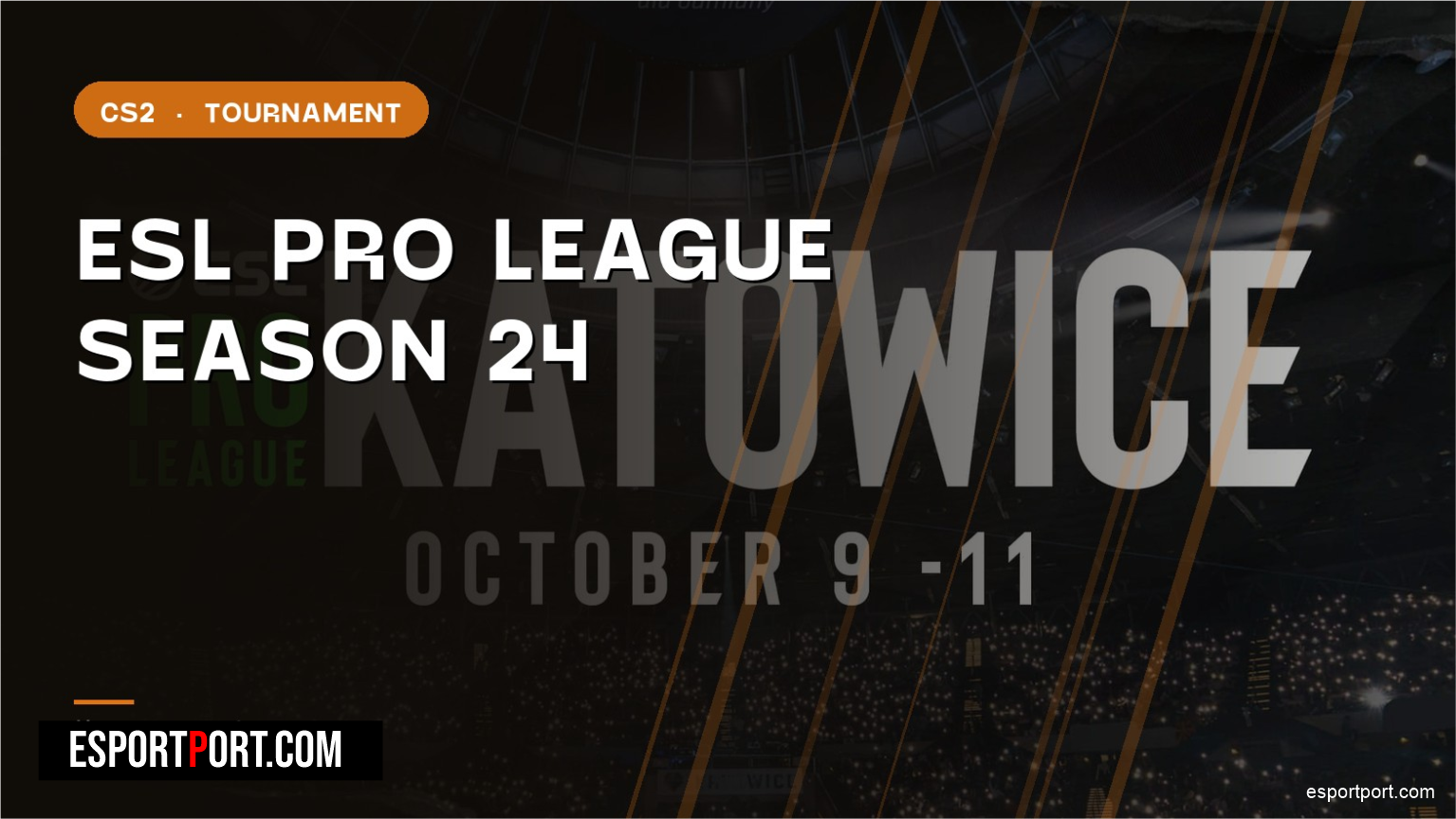 CS2 ESL Pro League Season 24 Katowice Teams Schedule Spodek Arena and Cache Map Pool