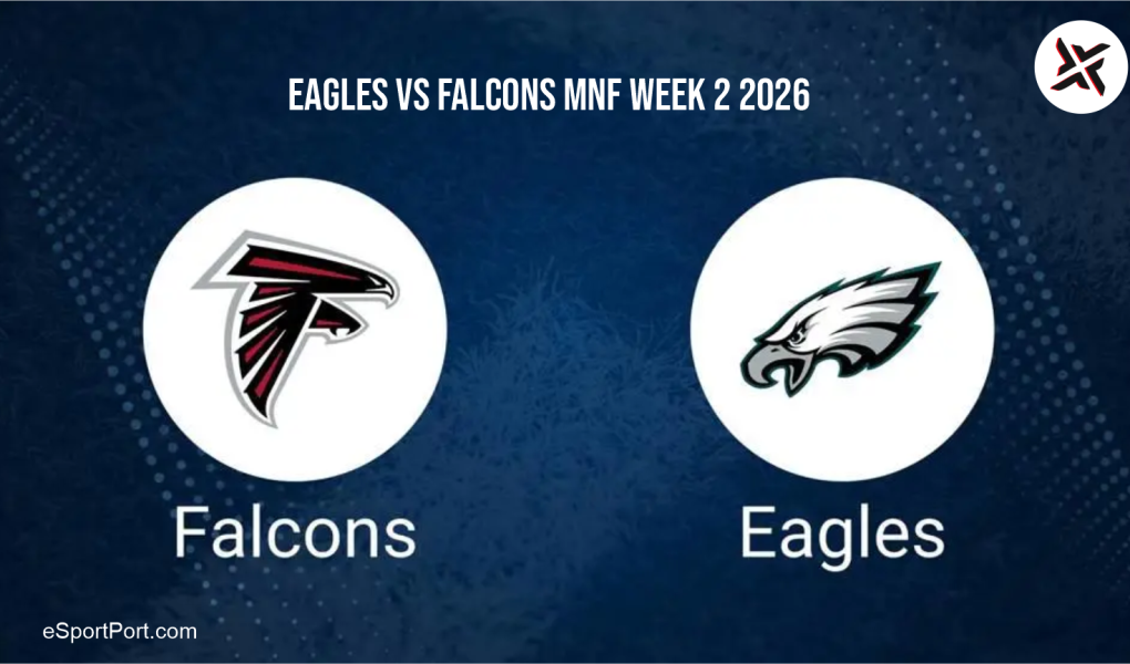 Monday Night Football predictions Week 2, Jalen Hurts stats vs Falcons, Kirk Cousins prime time record, Eagles vs Falcons advanced odds
