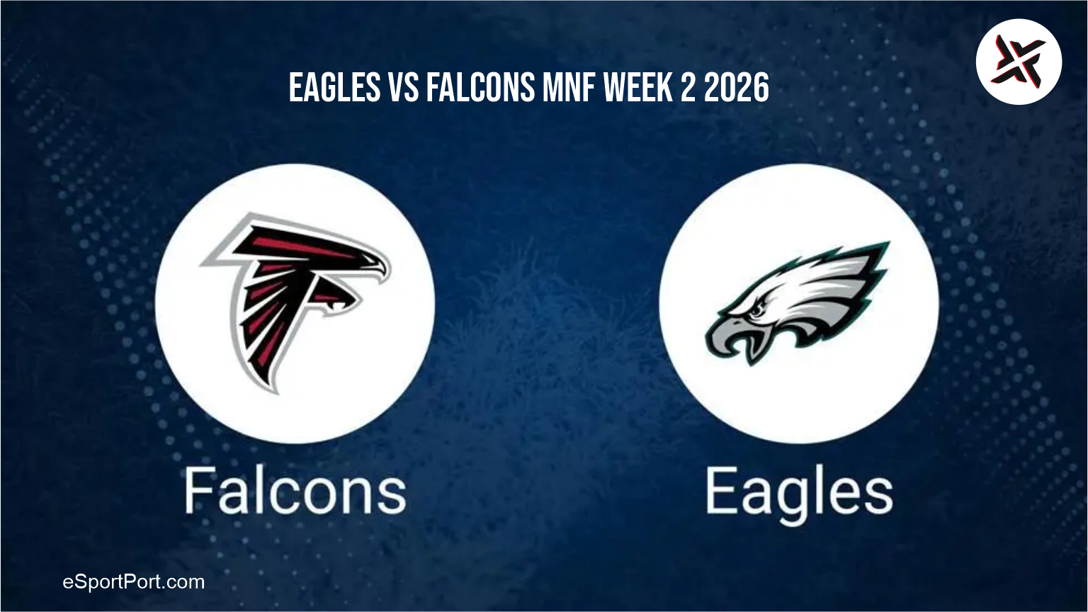 Monday Night Football predictions Week 2, Jalen Hurts stats vs Falcons, Kirk Cousins prime time record, Eagles vs Falcons advanced odds